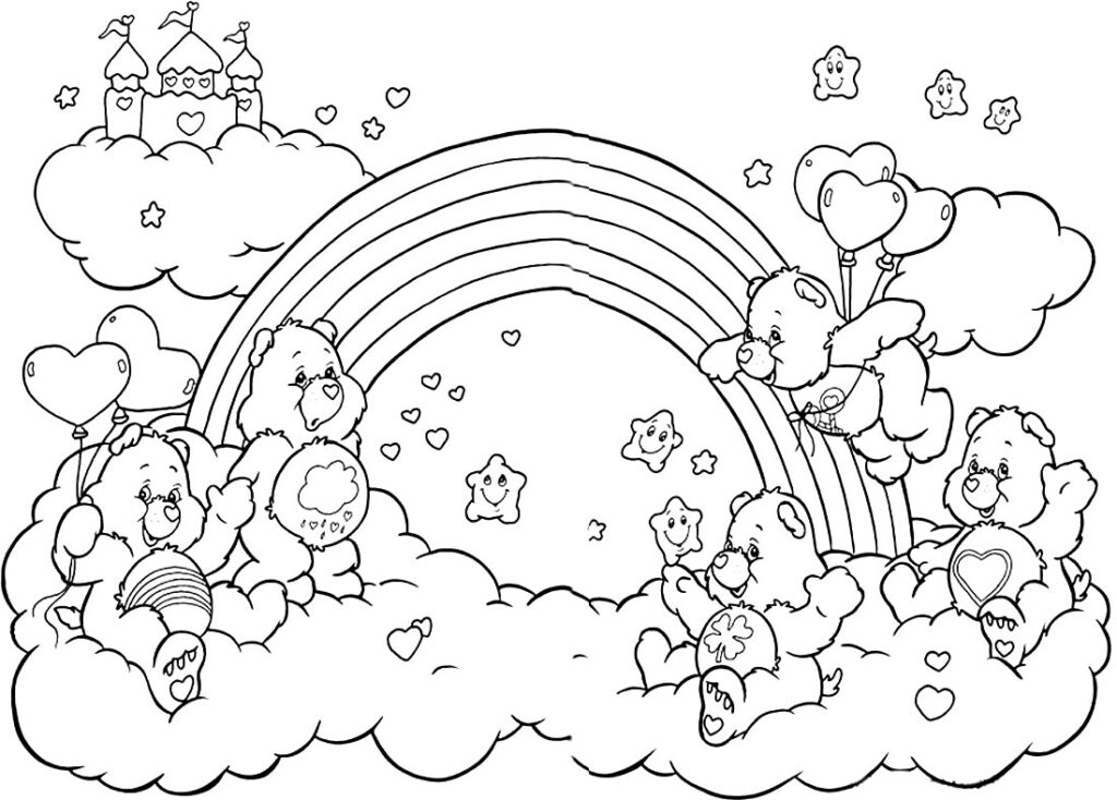 30+ Desenhos para colorir dos Ursinhos Carinhosos - Dicas Práticas