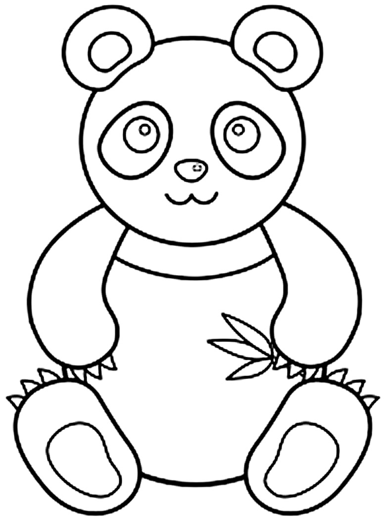 30+ Desenhos de Panda para colorir - Dicas Práticas