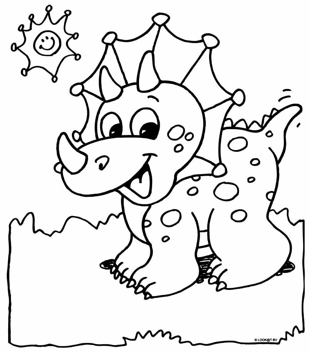 50+ Desenhos para colorir de dinossauro T-Rex - Dicas Práticas