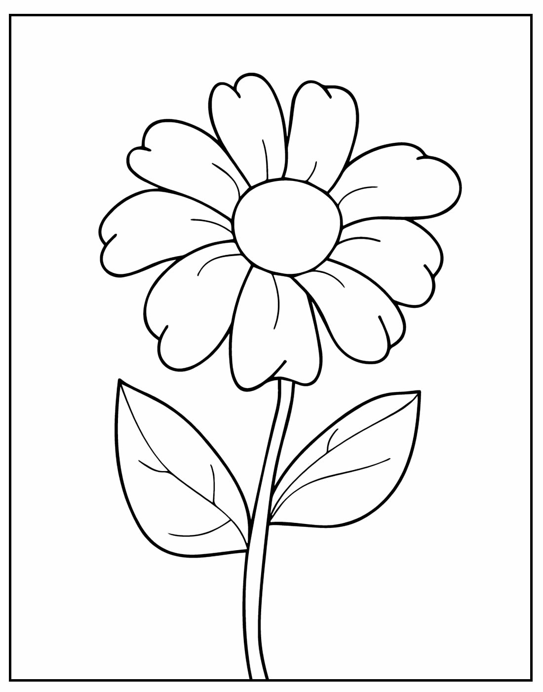 50+ Desenhos de Flores para imprimir e colorir - Dicas Práticas