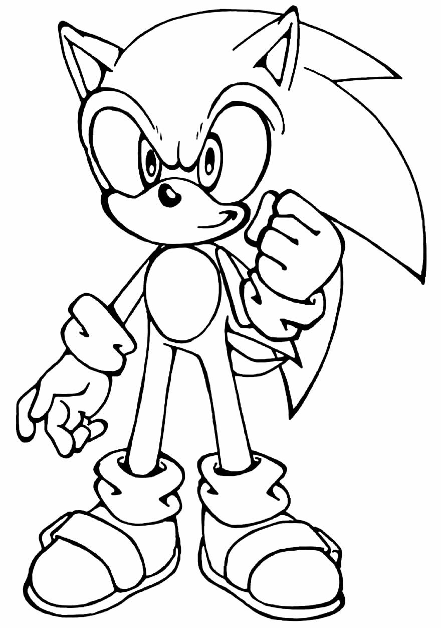 Desenhos para colorir Sonic