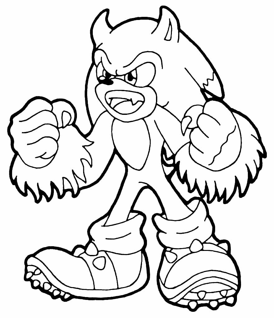 50+ Desenhos de Sonic para colorir - Dicas Práticas