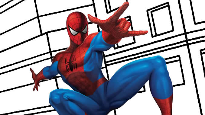 Desenhos lindos do Homem-Aranha