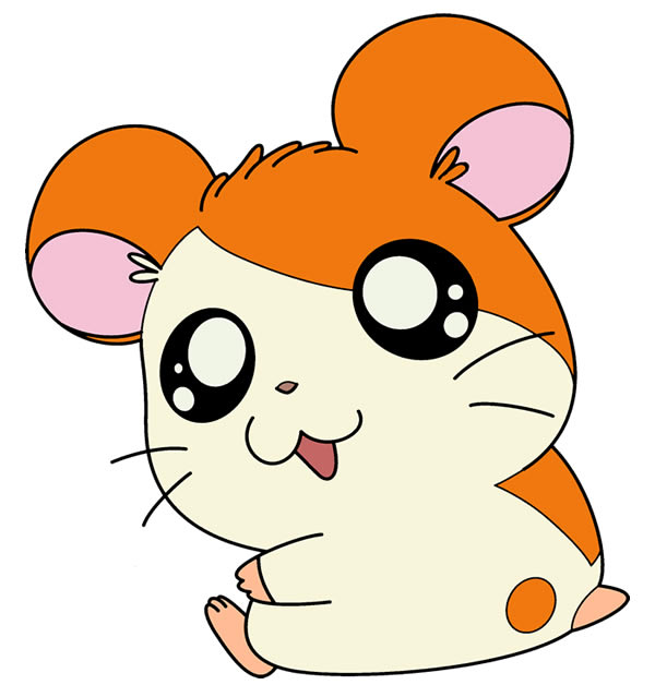 Desenho lindo de Hamtaro