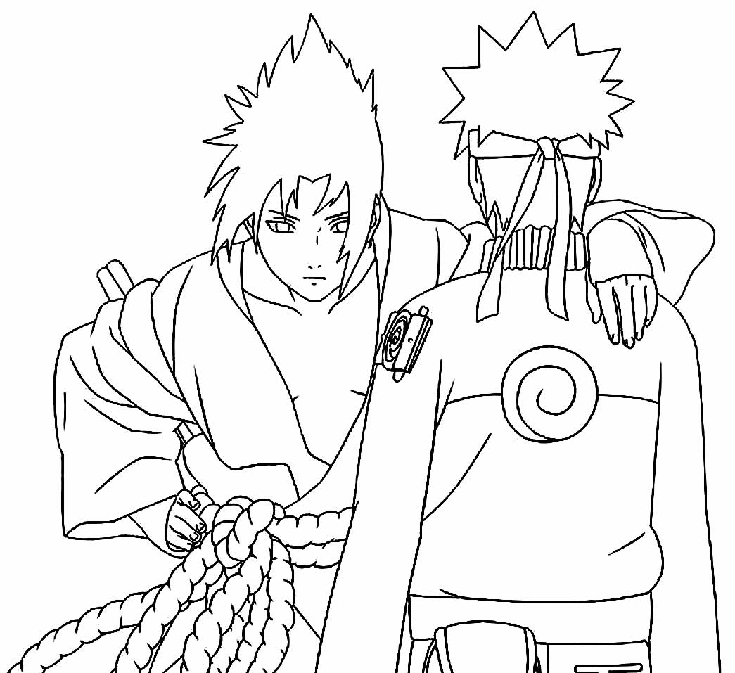 Como Desenhar O Naruto (Passo A Passo Fácil)  Naruto e sasuke desenho,  Desenhos para colorir naruto, Naruto desenho