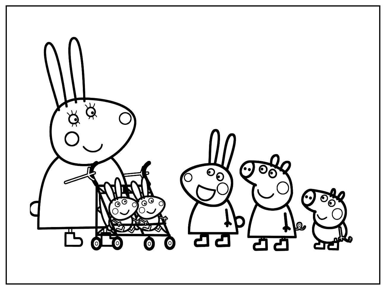 30+ Desenhos para colorir da Peppa Pig - Dicas Práticas