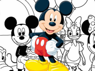 Desenhos para colorir de Mickey Mouse