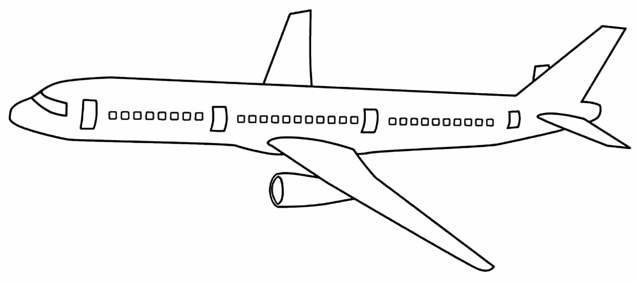 Desenho lindo de Avião