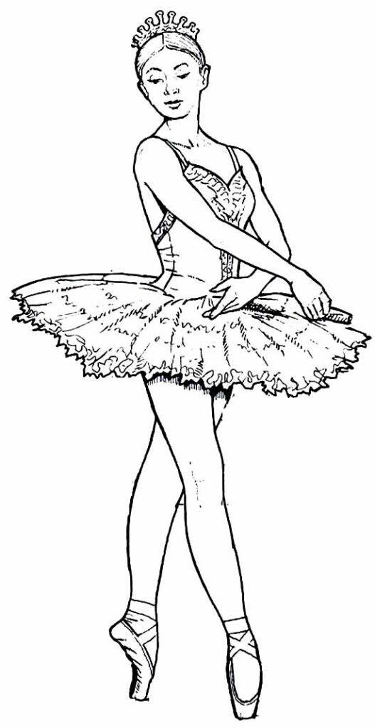 50+ Desenhos de Bailarina para colorir - Dicas Práticas