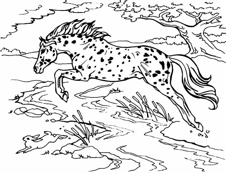 50+ Desenhos de Cavalos para colorir - Dicas Práticas