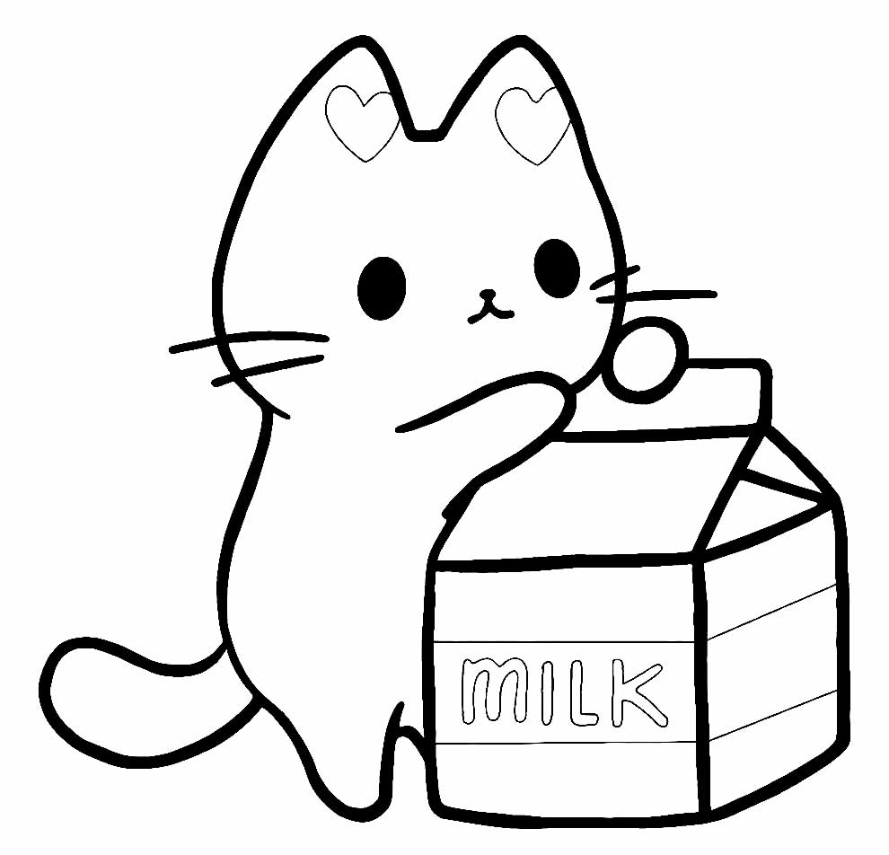 desenho de gatinho para colorir - Pesquisa Google