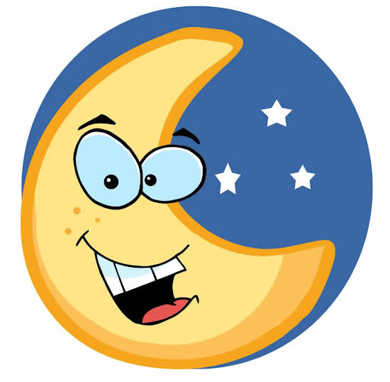 Desenho lindo de Lua