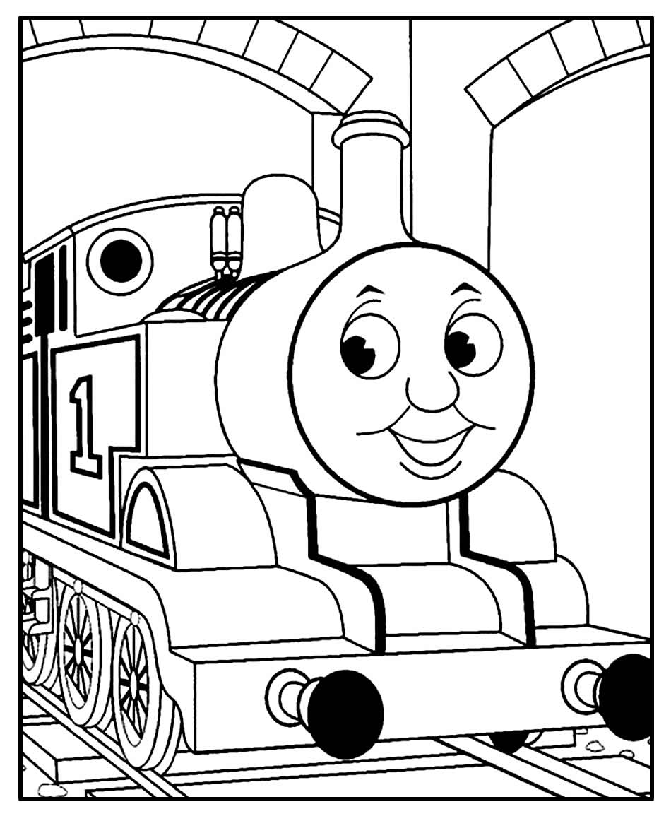 Desenhos para colorir Thomas e Seus Amigos