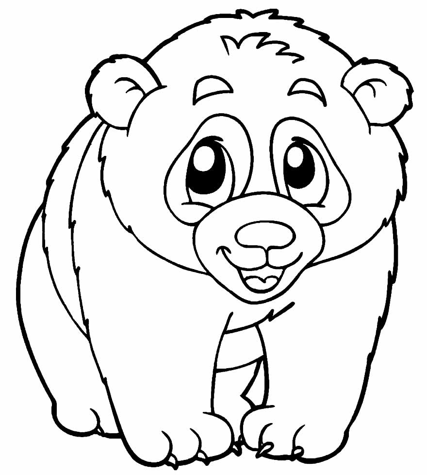 Desenho de Panda para colorir