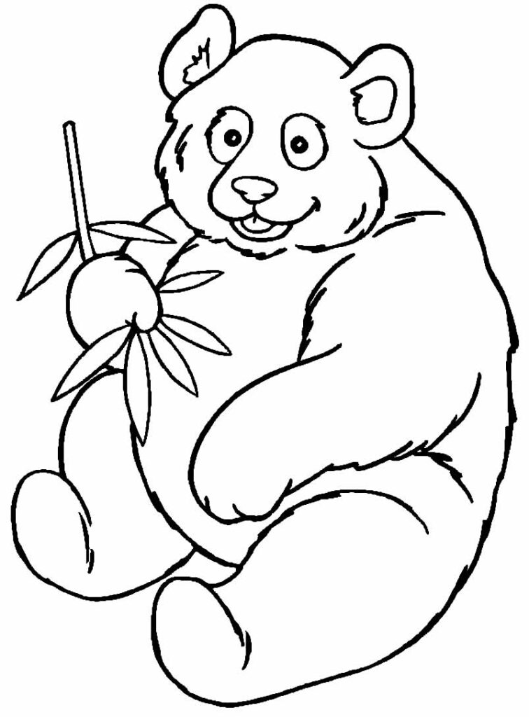 30+ Desenhos de Panda para colorir Dicas Práticas