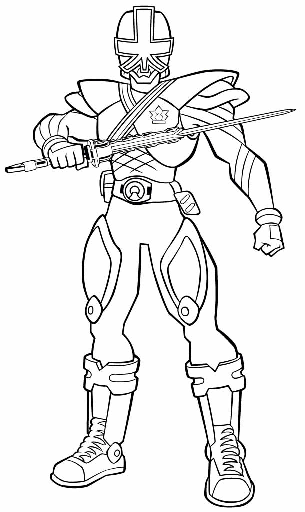 Imagem de Power Rangers para colorir