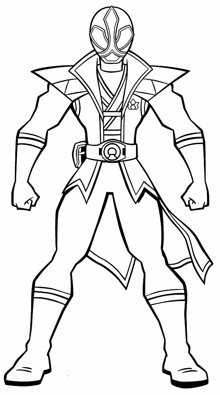Imagem de Power Rangers para colorir
