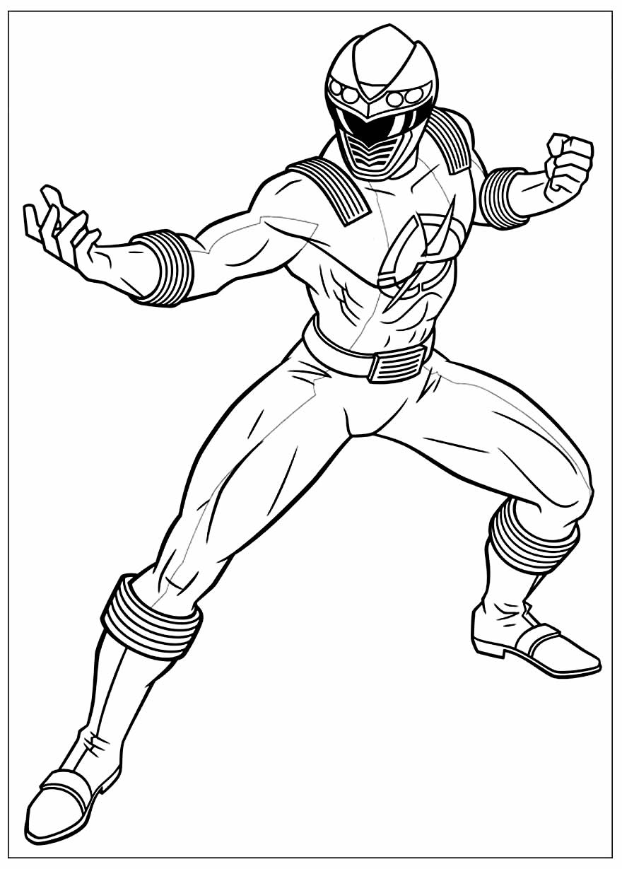 Imagem de Power Rangers para colorir