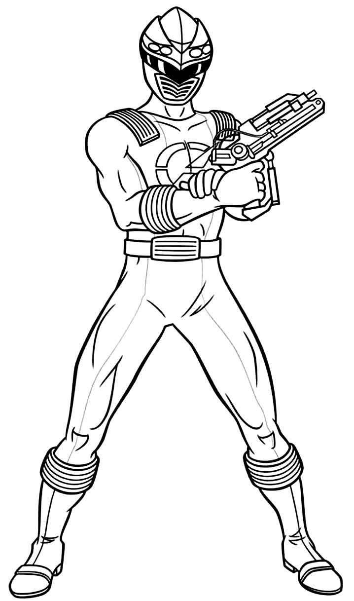 Imagem de Power Rangers para colorir