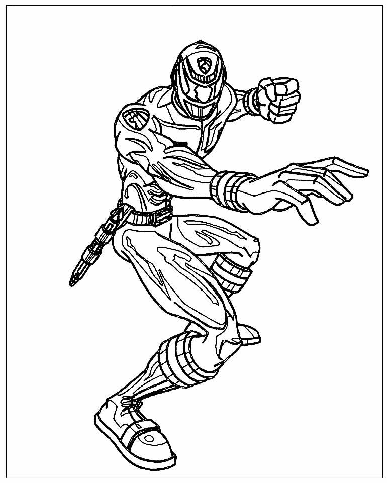 Power Rangers para pintar