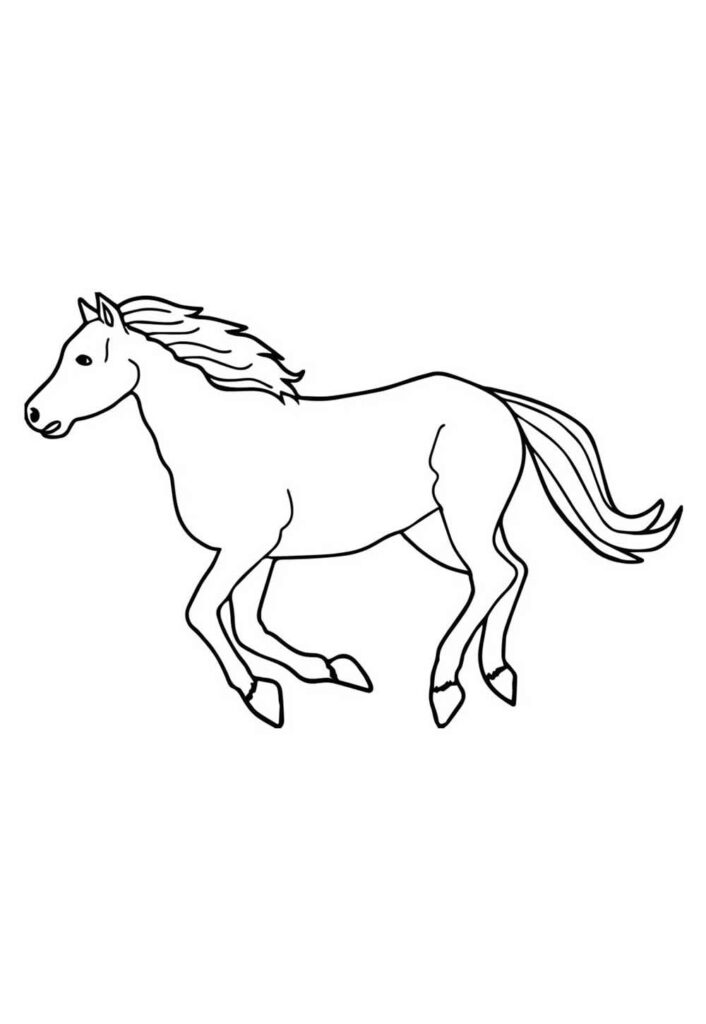 Desenho de Cavalo