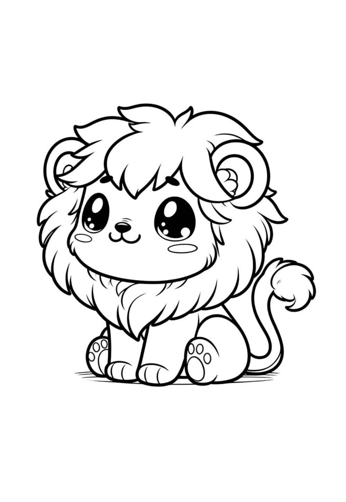 Desenho de Leão