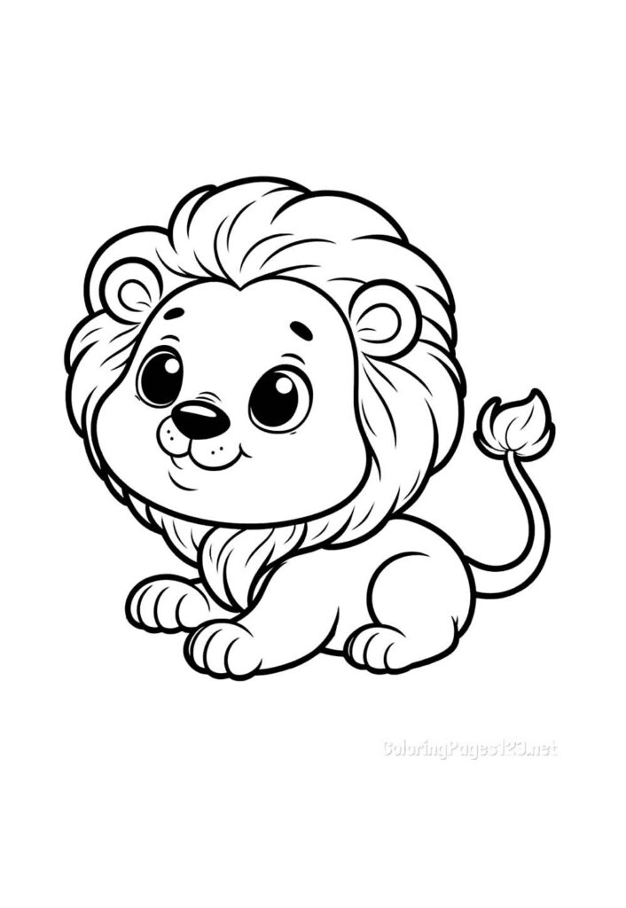 Desenho de Leão