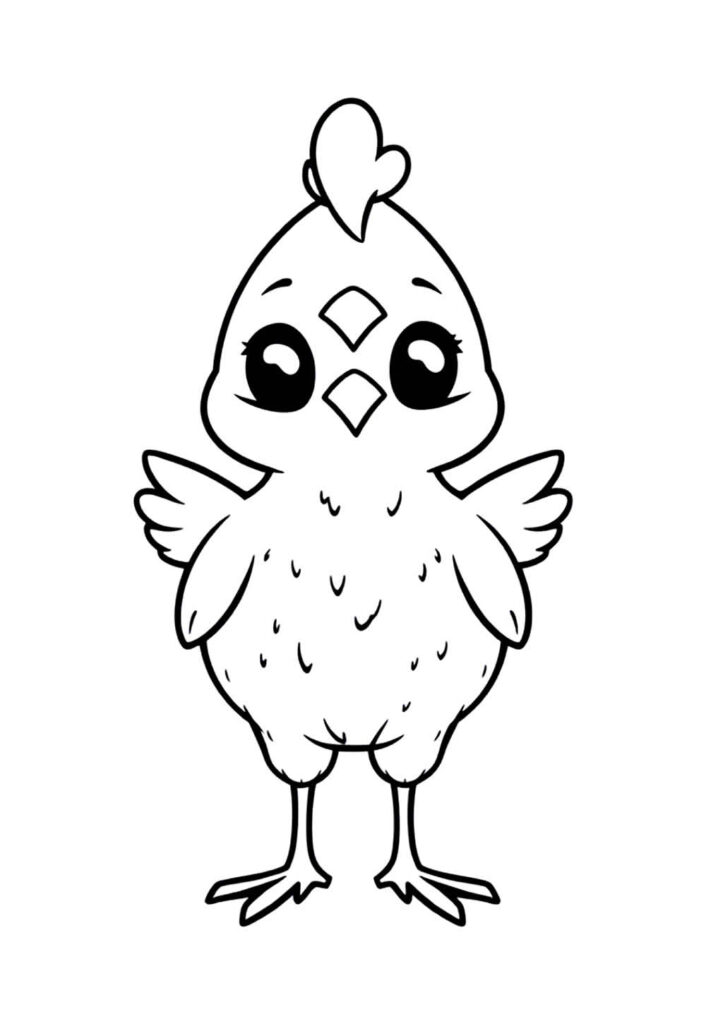 Desenho de Galinha