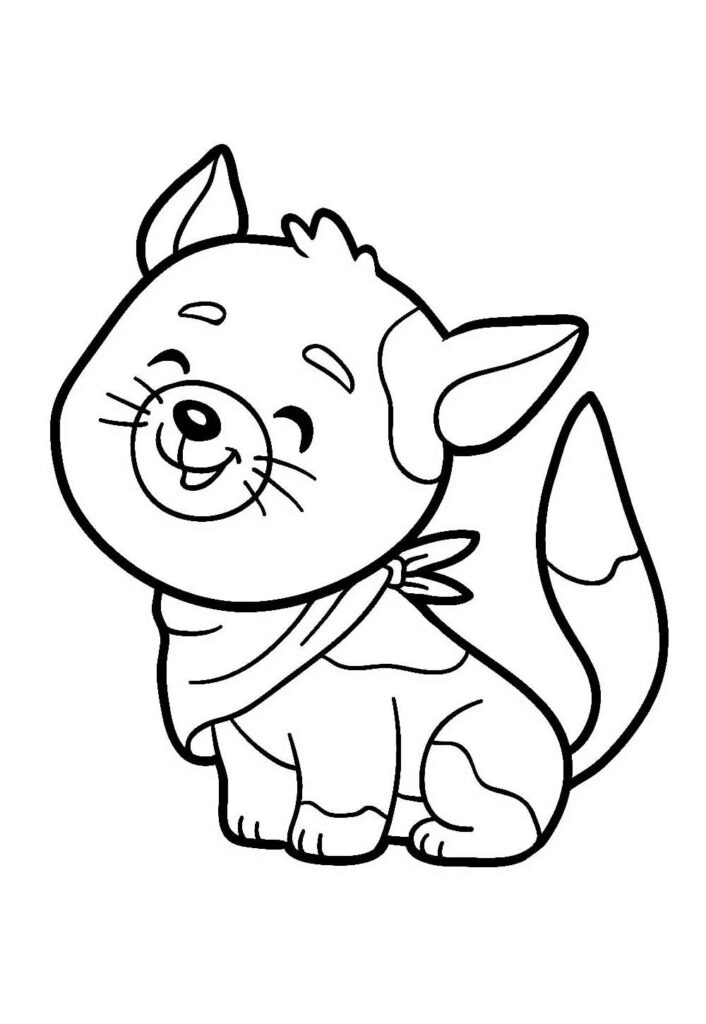 Desenho de Gatinho