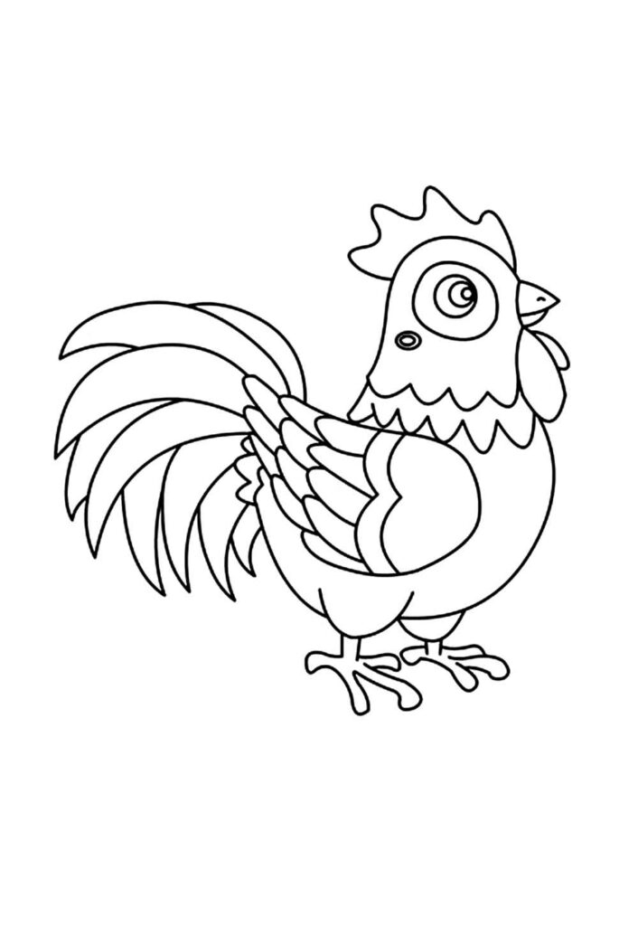 Desenho de Galinha