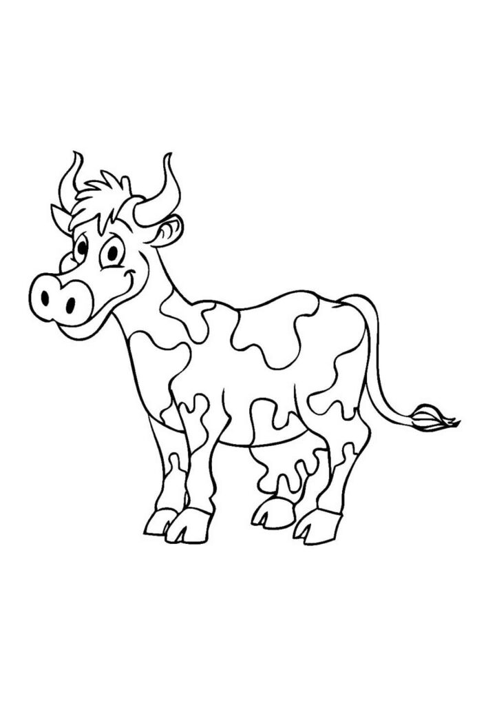 Desenho de Vaca