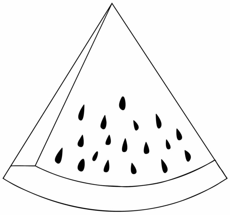 30+ Desenhos para colorir de Melancia - Dicas Práticas