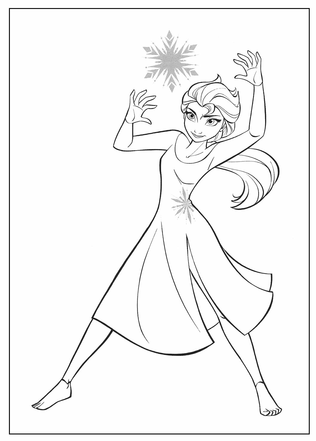 Desenhos para colorir de Frozen