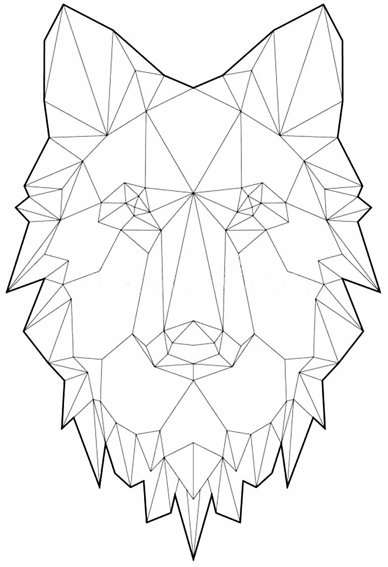 Leão geométrico