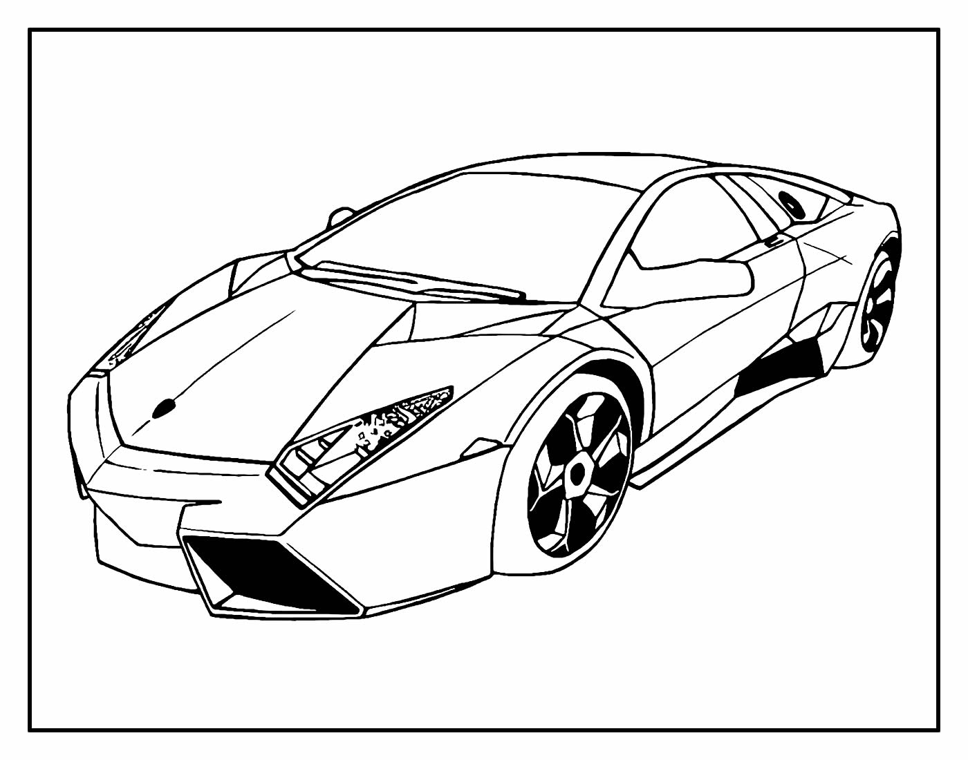 Carros para colorir - Máquina