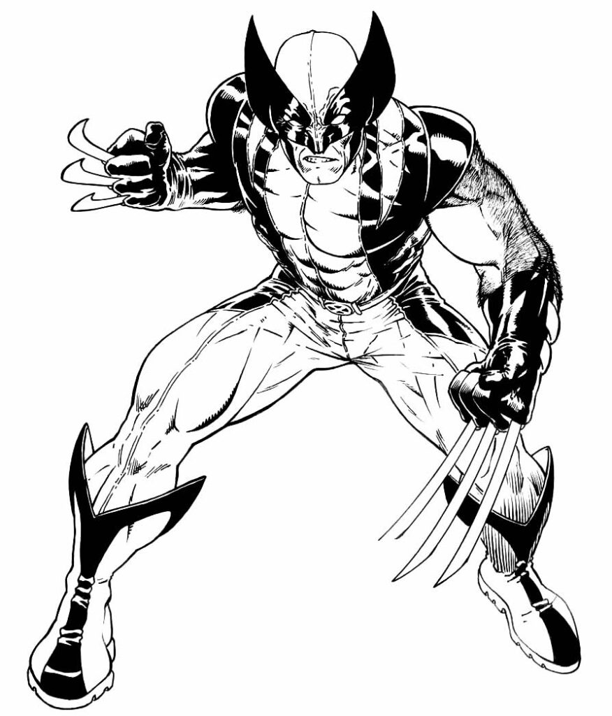 50+ Desenhos para colorir de Wolverine Dicas Práticas