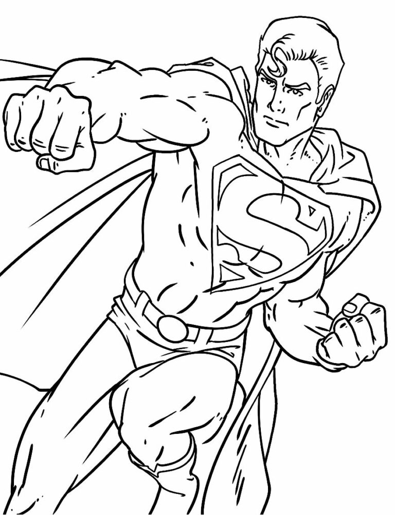 100+ Desenhos de Super-Heróis para colorir - Dicas Práticas