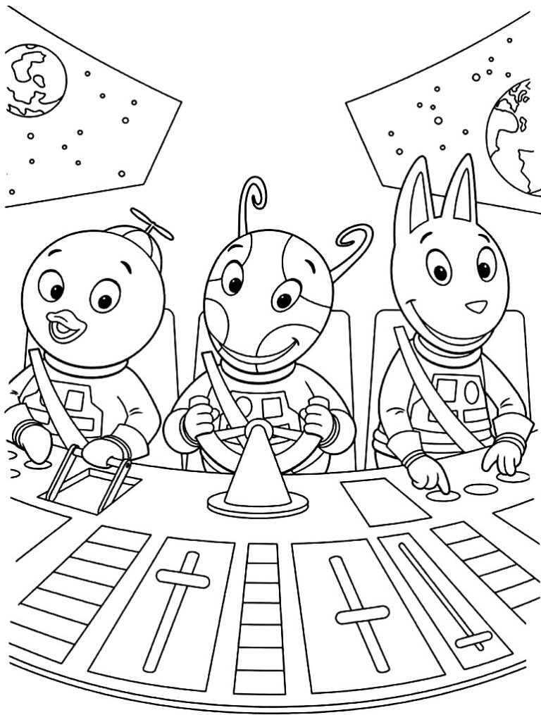 50+ Desenhos dos Backyardigans para colorir - Dicas Práticas