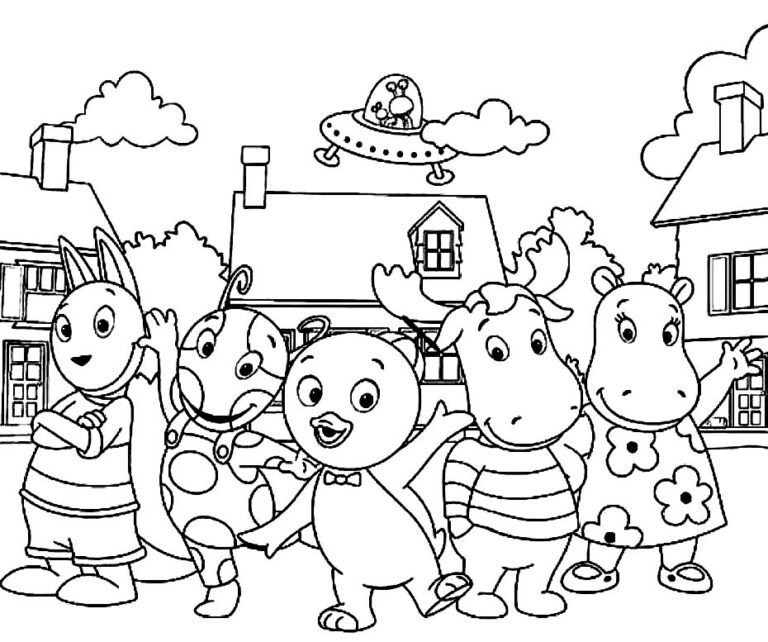 50+ Desenhos dos Backyardigans para colorir - Dicas Práticas