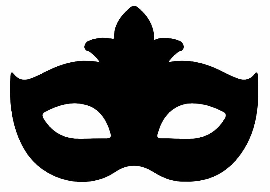 Silhuetas de Máscaras de Carnaval