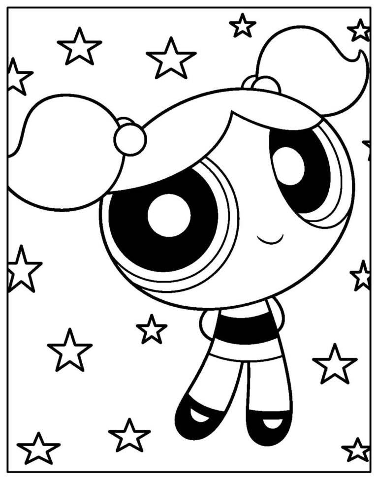 50+ Desenhos das Meninas Super Poderosas para colorir - Dicas Práticas