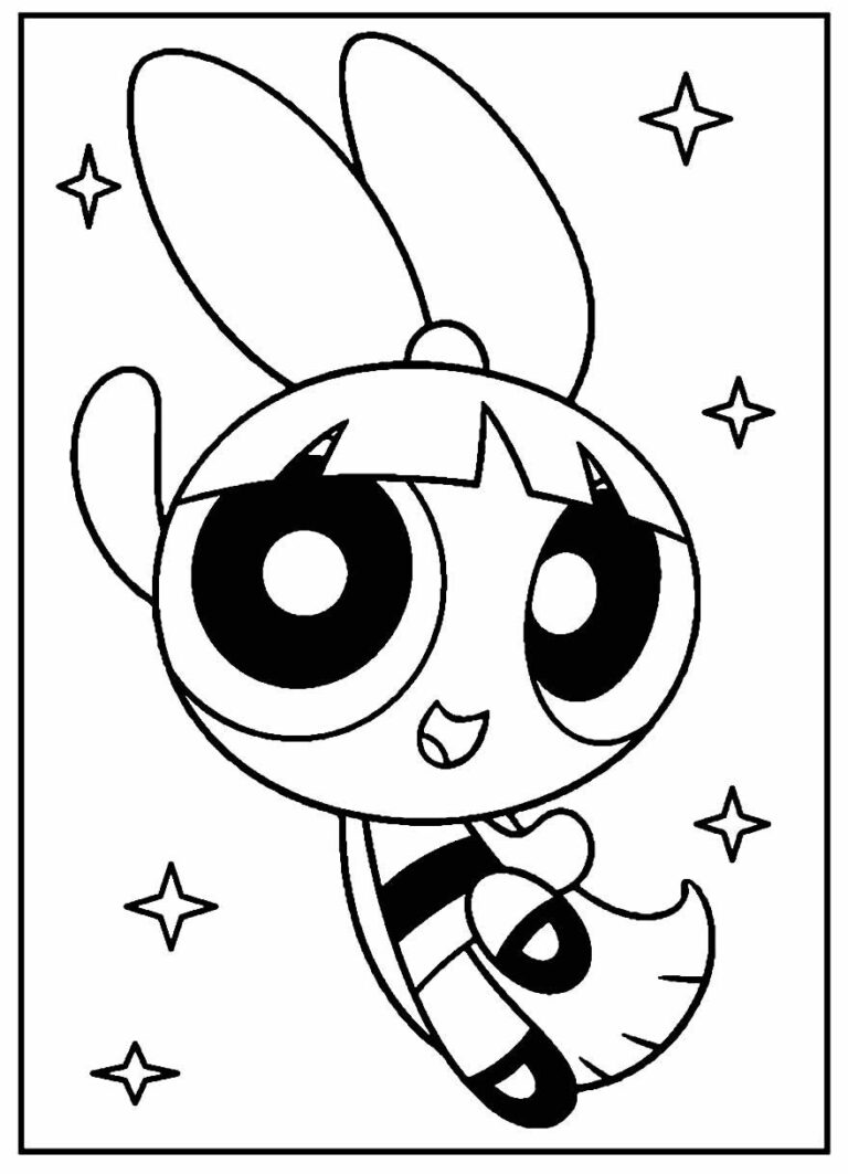Desenhos das Meninas Super Poderosas para colorir - Dicas Práticas