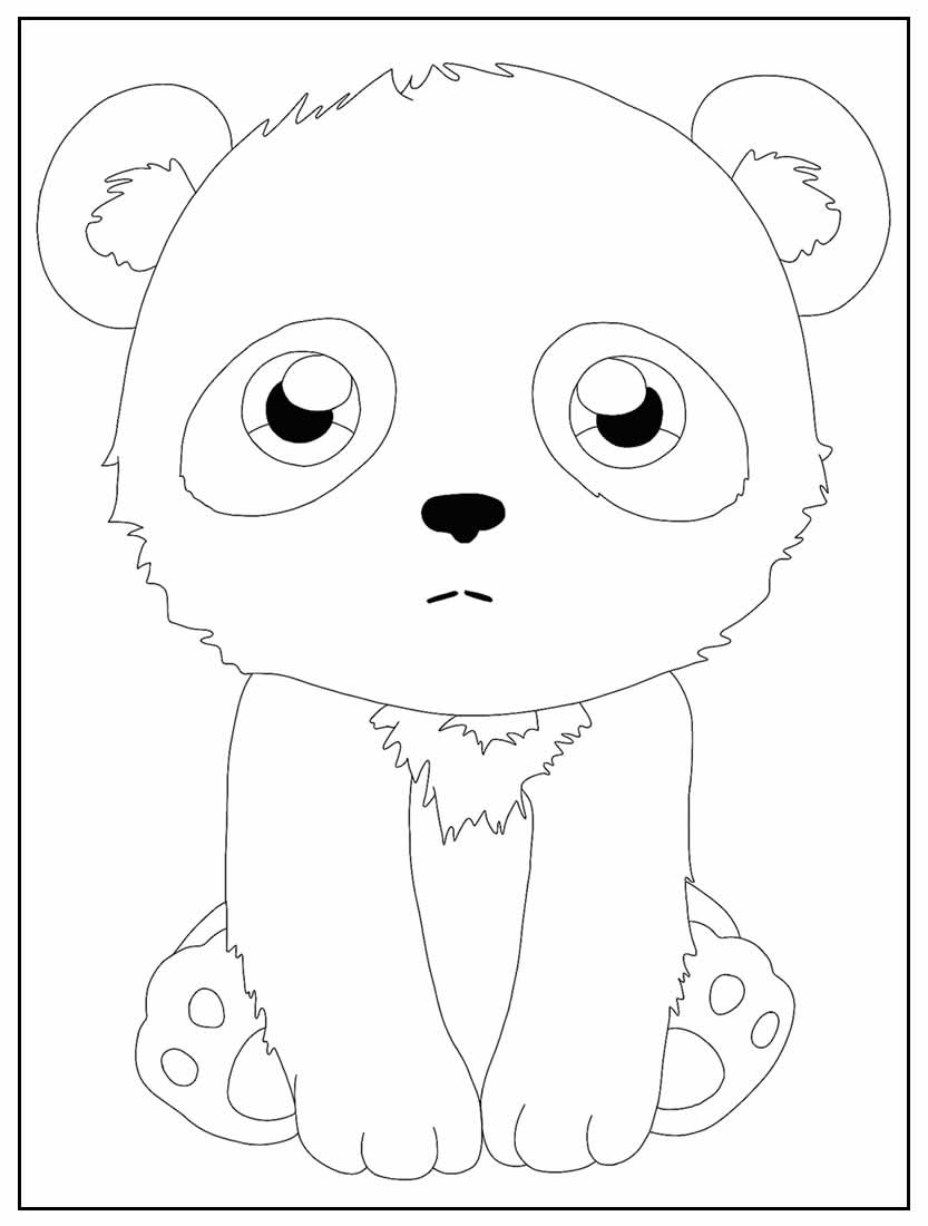 30+ Desenhos de Panda para colorir - Dicas Práticas