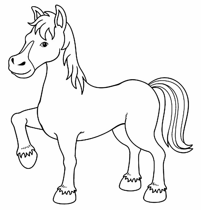 Desenhos para colorir Cavalo