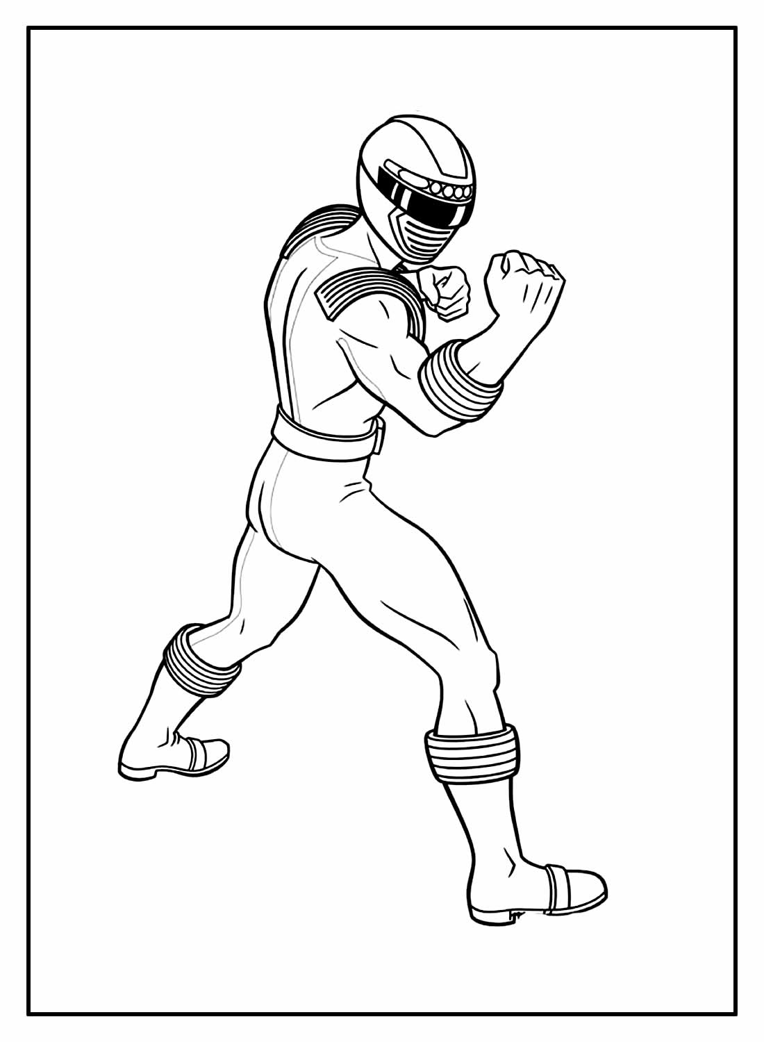 Desenhos de Power Rangers para colorir