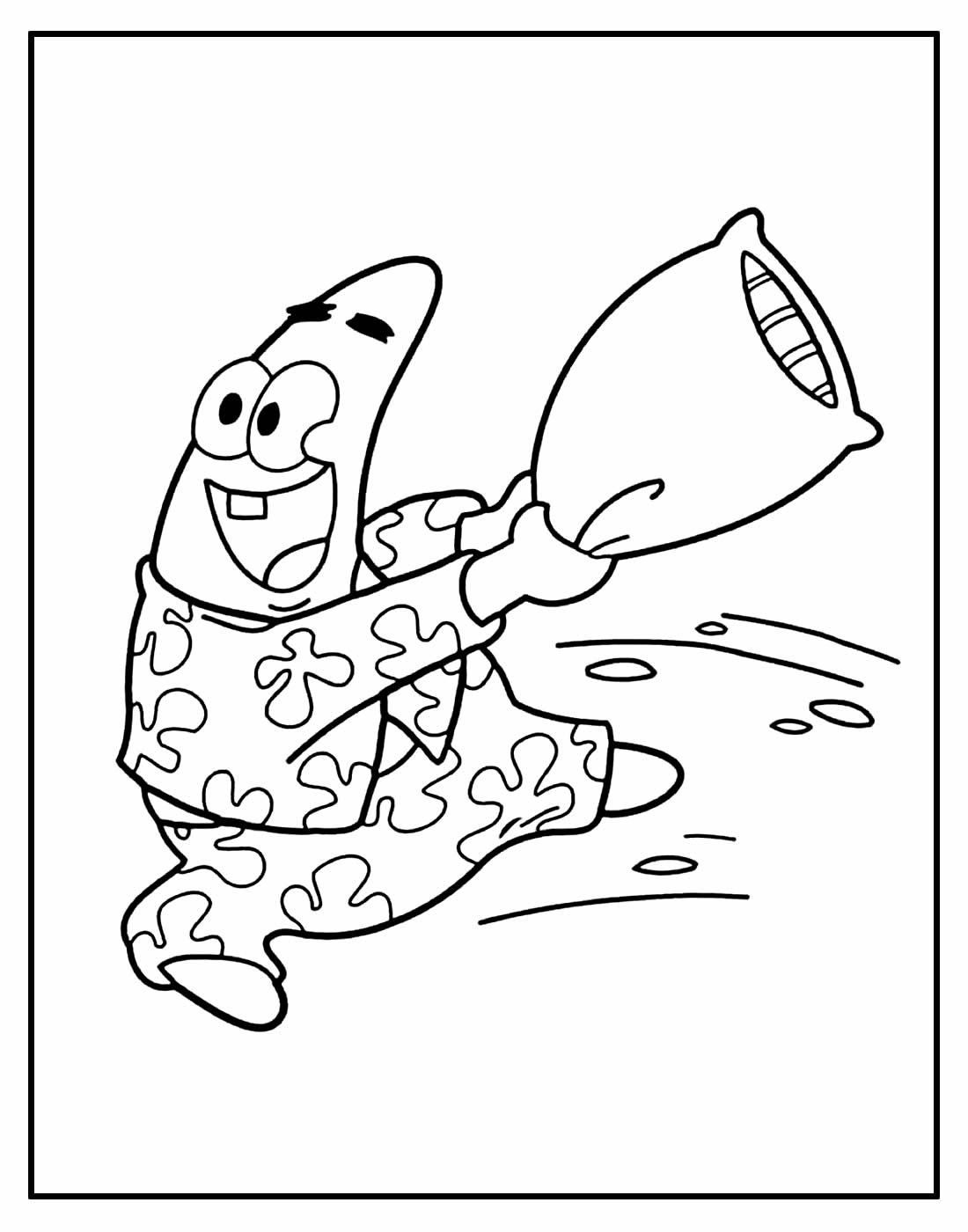 Desenhos de Patrick - Bob Esponja