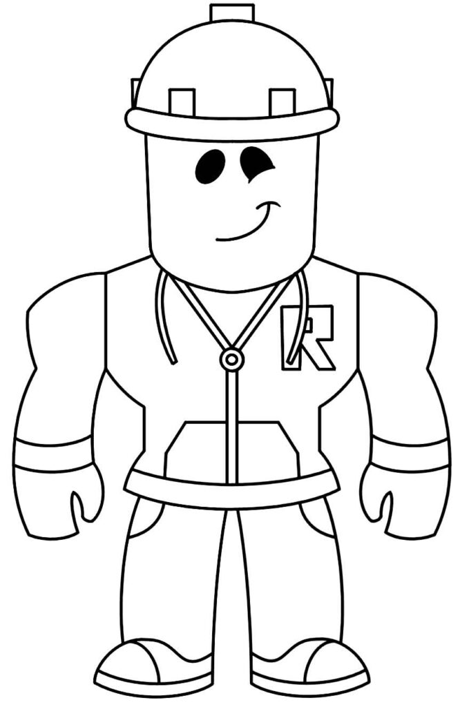 Desenhos para Desenhar Roblox 18