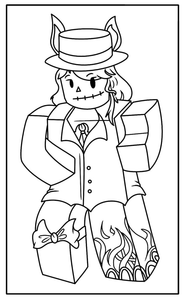Desenhos Roblox para colorir