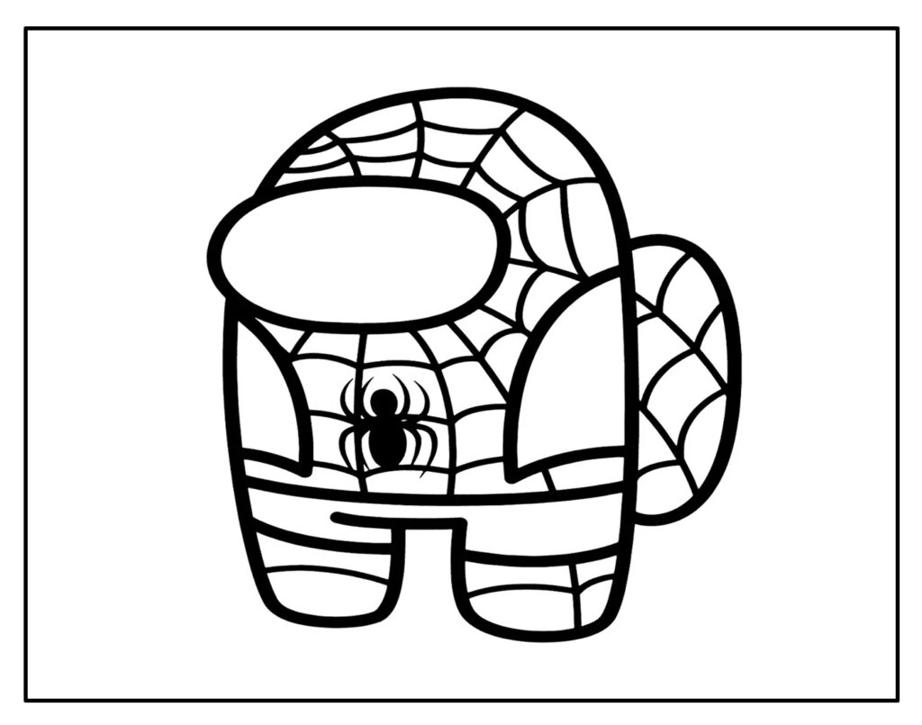 67+ Desenhos do Jogo Among Us para Baixar e Colorir em Casa