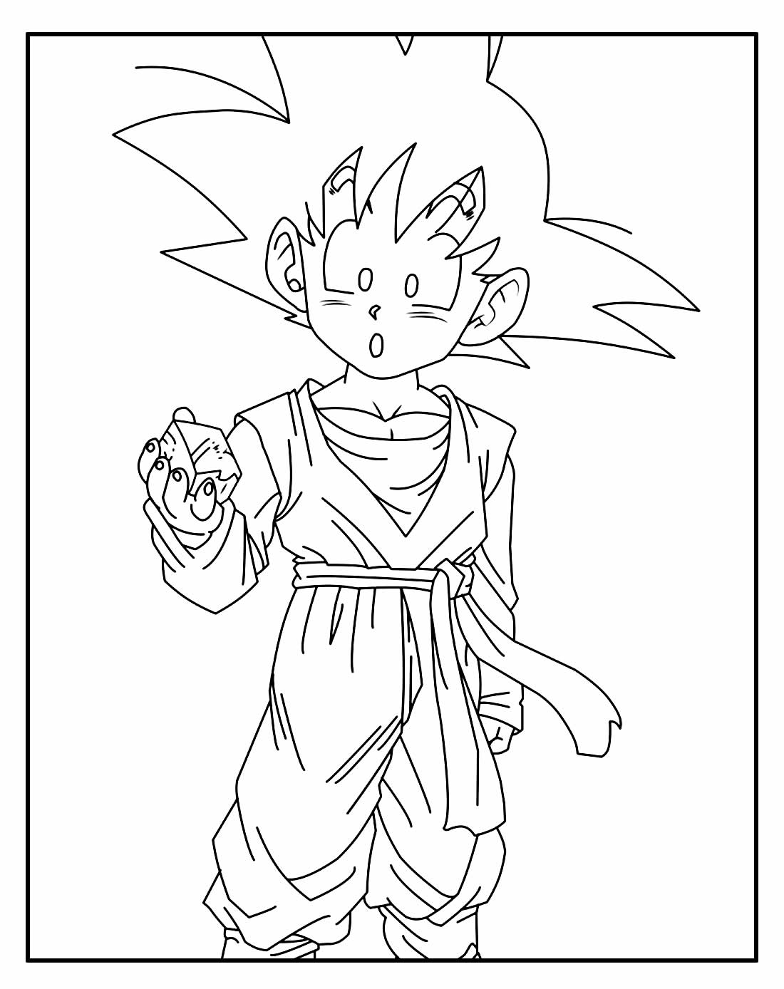 30+ Desenhos de Dragon Ball Z para pintar e colorir - Como fazer em casa